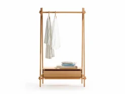 Kleiderständer Jukai Pur, mit Box und Lade, Buche