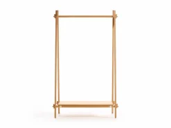 Kleiderständer Jukai Pur, mit Ablageboard, Buche