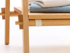 Kleiderständer Jukai Pur, mit Ablageboard, Buche