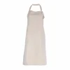 Kochschürze, sand, 80 x 87 cm, 70 % Baumwolle/30 % Hanf, GOTS