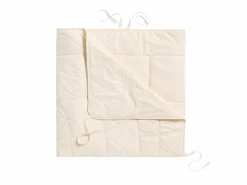 Kombidecke Leinen/Baumwolle und Baumwolle Pur, 150 g/m2 + 380 g/m2, 140 x 200 cm, GOTS, NATURTEXTIL-BEST