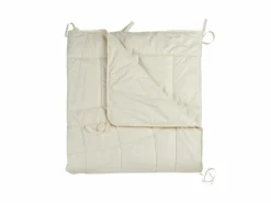 Kombidecke Nesselfaser/Baumwolle, 250 g/m2 + 380 g/m2, 140 x 200 cm, GOTS, VEGAN