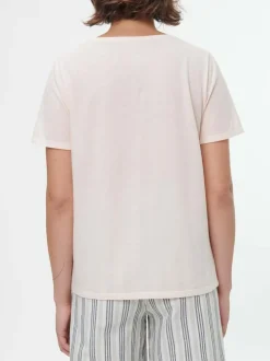 Kurzarmshirt aus Bio Baumwolle, 72 light rose, 38, GOTS