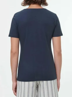 Kurzarmshirt aus Bio Baumwolle, 38 navy, 38, GOTS