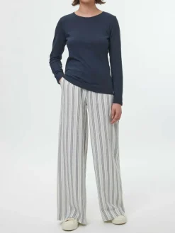 Langarmshirt aus Bio Baumwolle, 38 navy, 38, GOTS