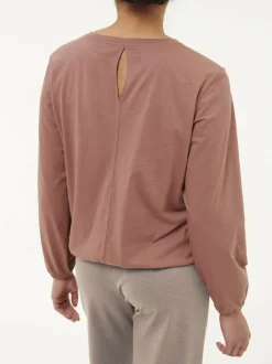 Langarmshirt aus Bio Baumwolle, 71 cappuccino, S, GOTS