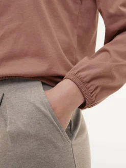 Langarmshirt aus Bio Baumwolle, 71 cappuccino, S, GOTS