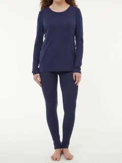 Langarmshirt aus Bio Wolle, 39 royalblau, S, GOTS