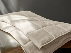 Lattenrostauflage, 90 x 190 cm, 60 % Baumwolle, 40 % Nesselfaser, 250 g/m2, VEGAN