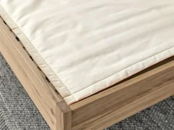 Lattenrostauflage, 90 x 200/210 cm, 100 % Schurwolle (Schaf), GOTS