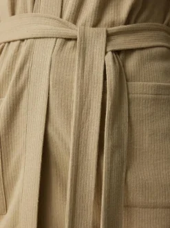 Mantel aus Bio-Baumwolle und Leinen, 46 light khaki, S, GOTS