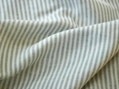 Meterware Halbleinen HENRY, grün, 60 % Baumwolle/40 % Leinen, Breite 160 cm, 190 g/m2, GOTS, *