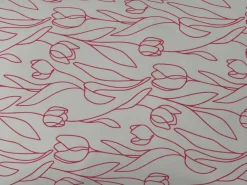 Meterware Satin CALLA, granatapfel, 100 % Baumwolle, Breite 160 cm, 130 g/m2, GOTS