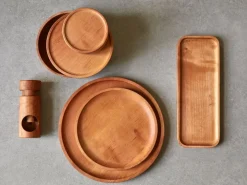 Nussknacker, Erle geölt, H 12,5 ø 5 cm