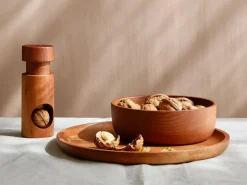 Nussknacker, Erle geölt, H 12,5 ø 5 cm