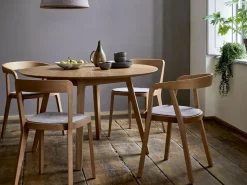 OUTLET - Stuhl Asensio, mit Armlehne, Eiche