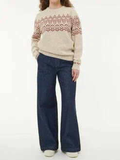 Pullover aus Alpakawolle, 14 natur melange, L