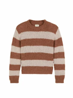 Pullover aus Alpakawolle, 72 rosenholz, S