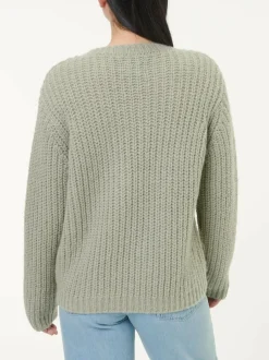 Pullover aus Alpakawolle, 45 salbei, S