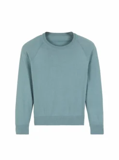 Pullover aus Bio-Baumwolle, 29 seegrün, S, GOTS