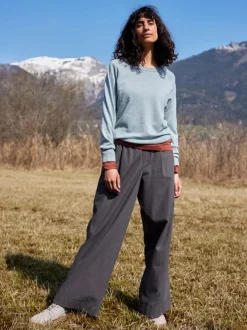 Pullover aus Bio-Baumwolle, 29 seegrün, S, GOTS