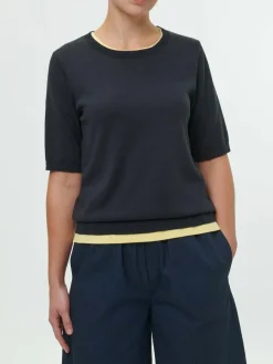 Pullover aus Bio-Baumwolle, 38 navy, S, GOTS