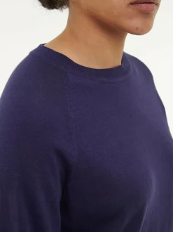 Pullover aus Bio-Baumwolle, 39 royalblau, S, GOTS
