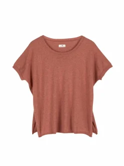 Pullover aus Bio-Baumwolle, 49 mahagoni melange, M, GOTS