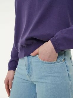 Pullover aus Bio-Baumwolle, 39 royalblau, S, GOTS