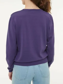 Pullover aus Bio-Baumwolle, 39 royalblau, S, GOTS