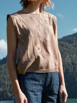 Pullover aus Bio-Baumwolle, 21 nougat, S, GOTS