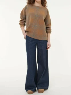 Pullover aus Yak und Kamelhaar, 70 yak jacquard/karo, S