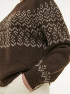 Pullover aus Yakhaar, 67 espresso, S