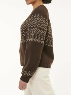 Pullover aus Yakhaar, 67 espresso, S