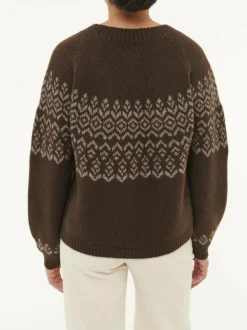 Pullover aus Yakhaar, 67 espresso, S