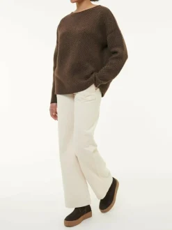 Pullover aus Yakwolle, 80 yak fischgrat, S