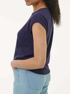 Pullunder aus Bio-Baumwolle, 39 royalblau, S, GOTS