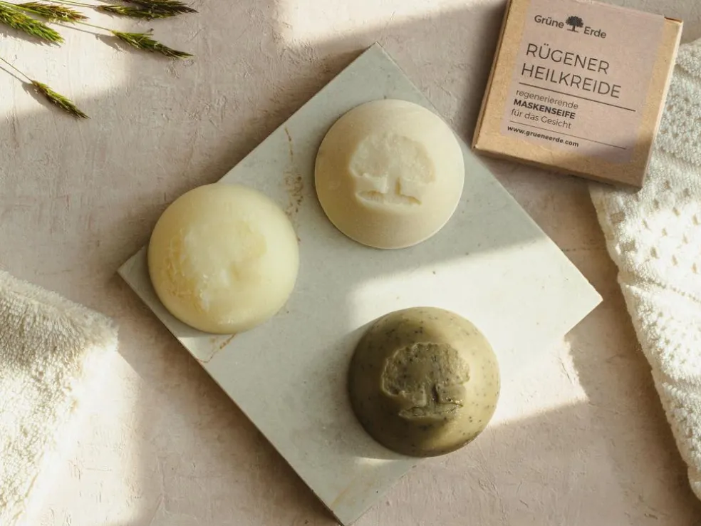 RÜGENER HEILKREIDE regenerierende Maskenseife für das Gesicht 80 g
