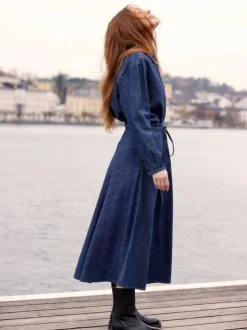 Rock aus Bio-Baumwolle, 36 dark denim, 38, GOTS