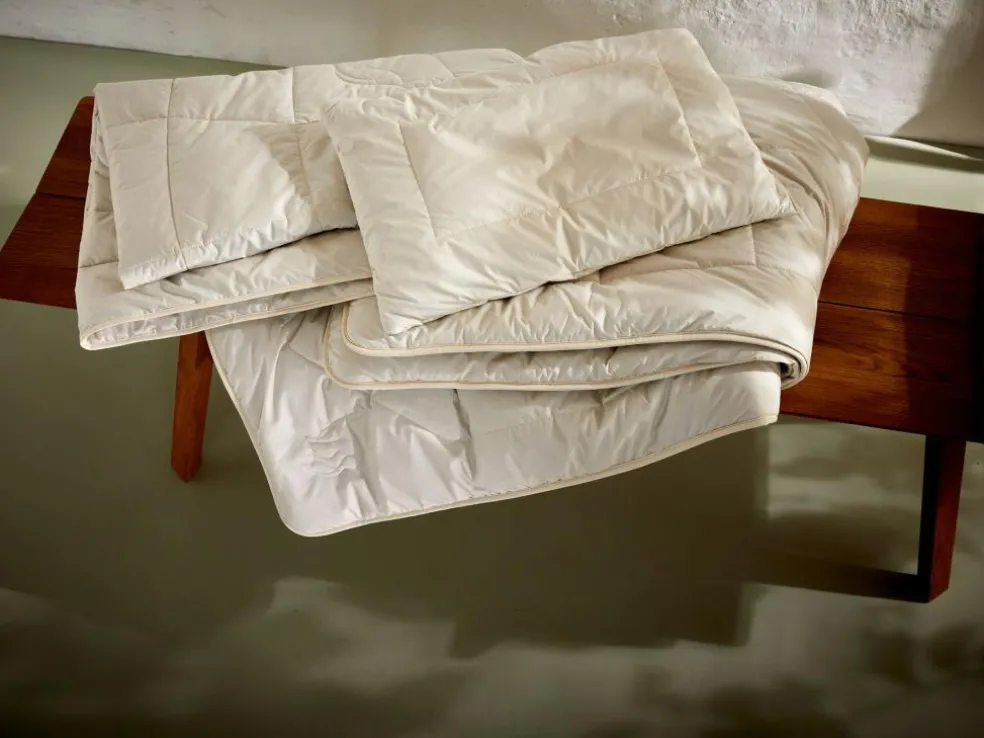 Schlafkissen Alpaka/Schurwolle, mittel, 60 x 80 cm