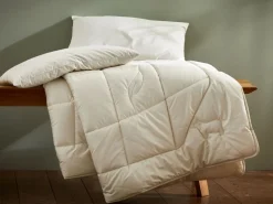 Schlafkissen mit feiner Schafschurwolle, 40 x 60 cm, GOTS, NATURTEXTIL BEST