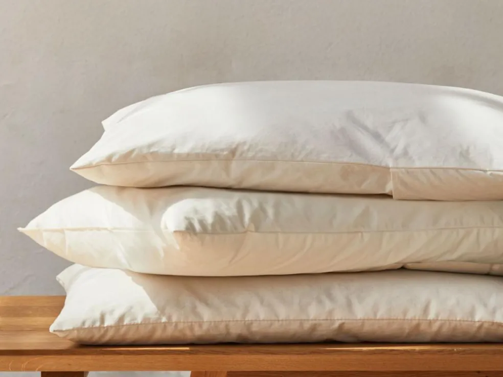 Schlafkissen Schafschurwolle Pur, Standard, 40 x 60 cm, GOTS