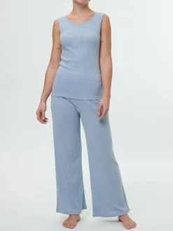 Schlafshirt aus Bio-Baumwolle, 92 meerblau, M, GOTS