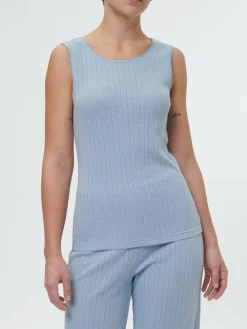 Schlafshirt aus Bio-Baumwolle, 92 meerblau, M, GOTS