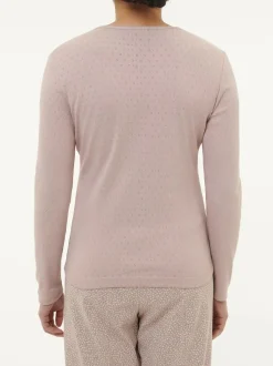 Schlafshirt aus Bio-Baumwolle, 87 mauve, S