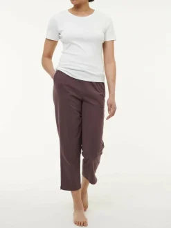 Schlafshirt Kurzarm aus Bio-Baumwolle, 11 weiß, S, GOTS