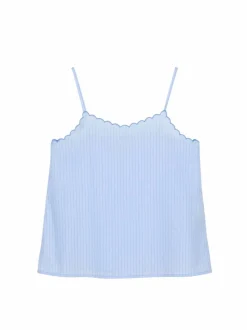 Schlaftop aus Bio-Baumwolle, 93 himmelblau, S, GOTS