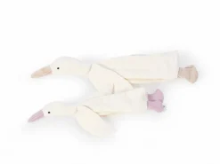 Schmusegans Frida, natur, ca. 33 cm, 100 % Baumwolle, GOTS