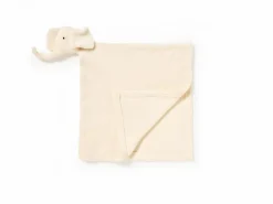 Schmusetuch Elefant Emma, ca. 38 cm, 100 % Baumwolle, GOTS, VEGAN