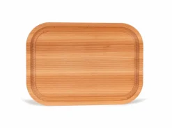 Schneidebrett aus Buchenholz, 35 x 25 x 1,9 cm, geölt